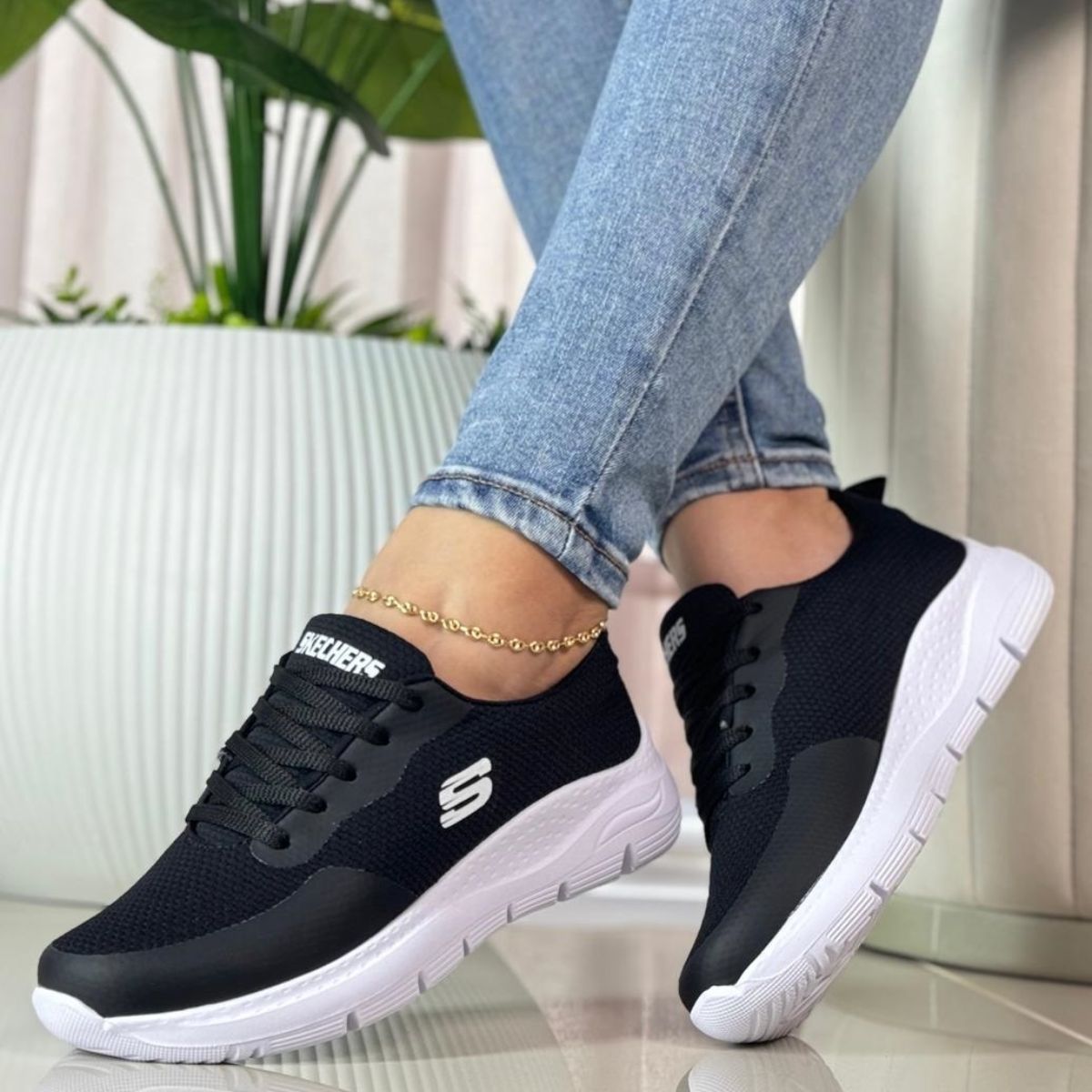 Zapatillas Deportivo Aplique sk