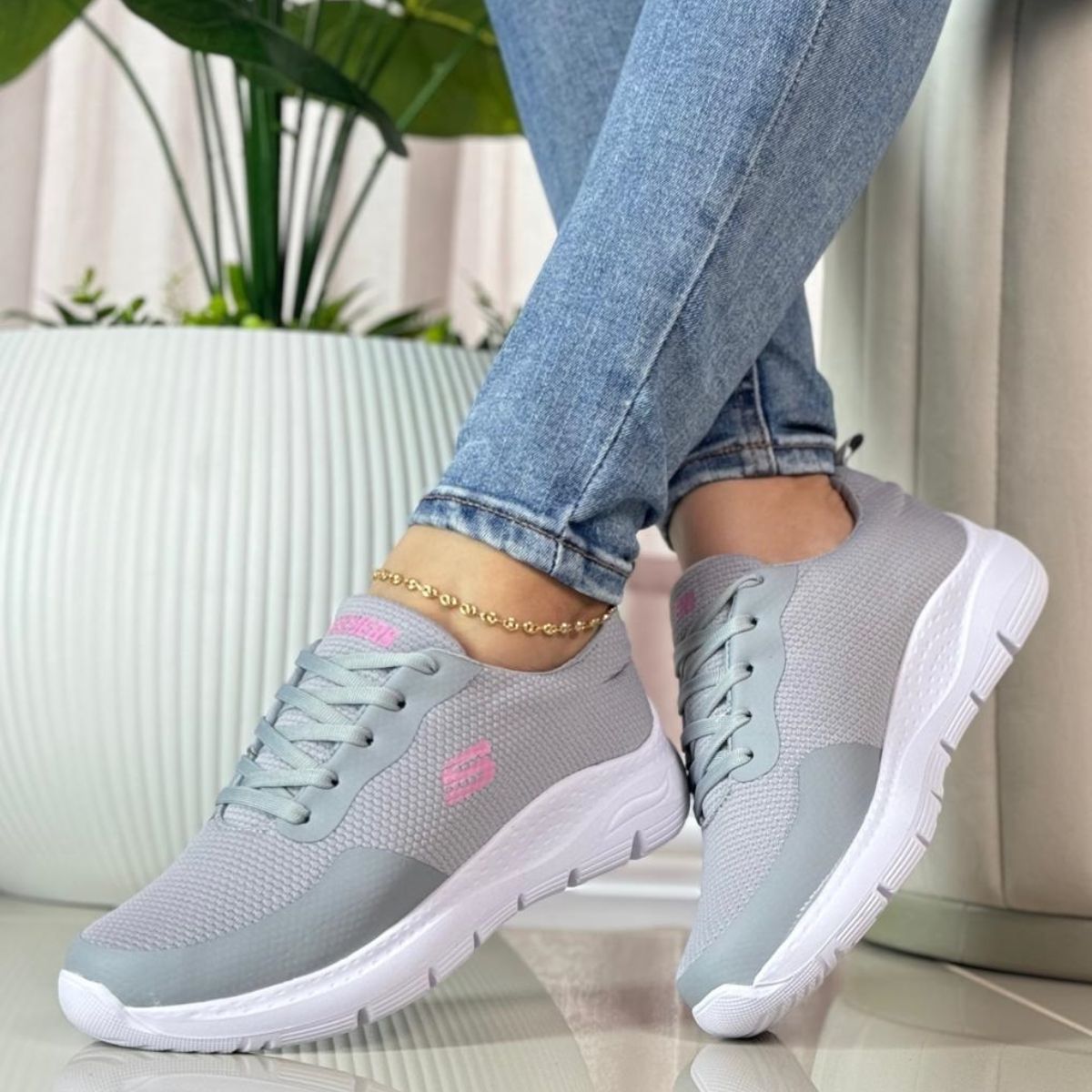 Zapatillas Deportivo Aplique sk